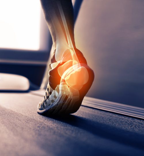 Cropped shot highlighting a sportsperson's injury